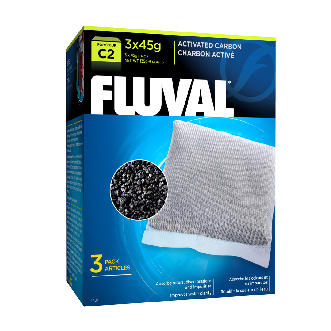 FLUVAL C2 Charbon Activé x3 pour Aquarium