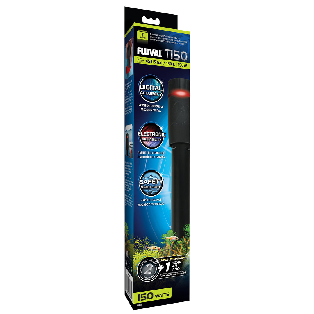 FLUVAL T150 Chauffe-Eau Électronique 150W pour Aquarium