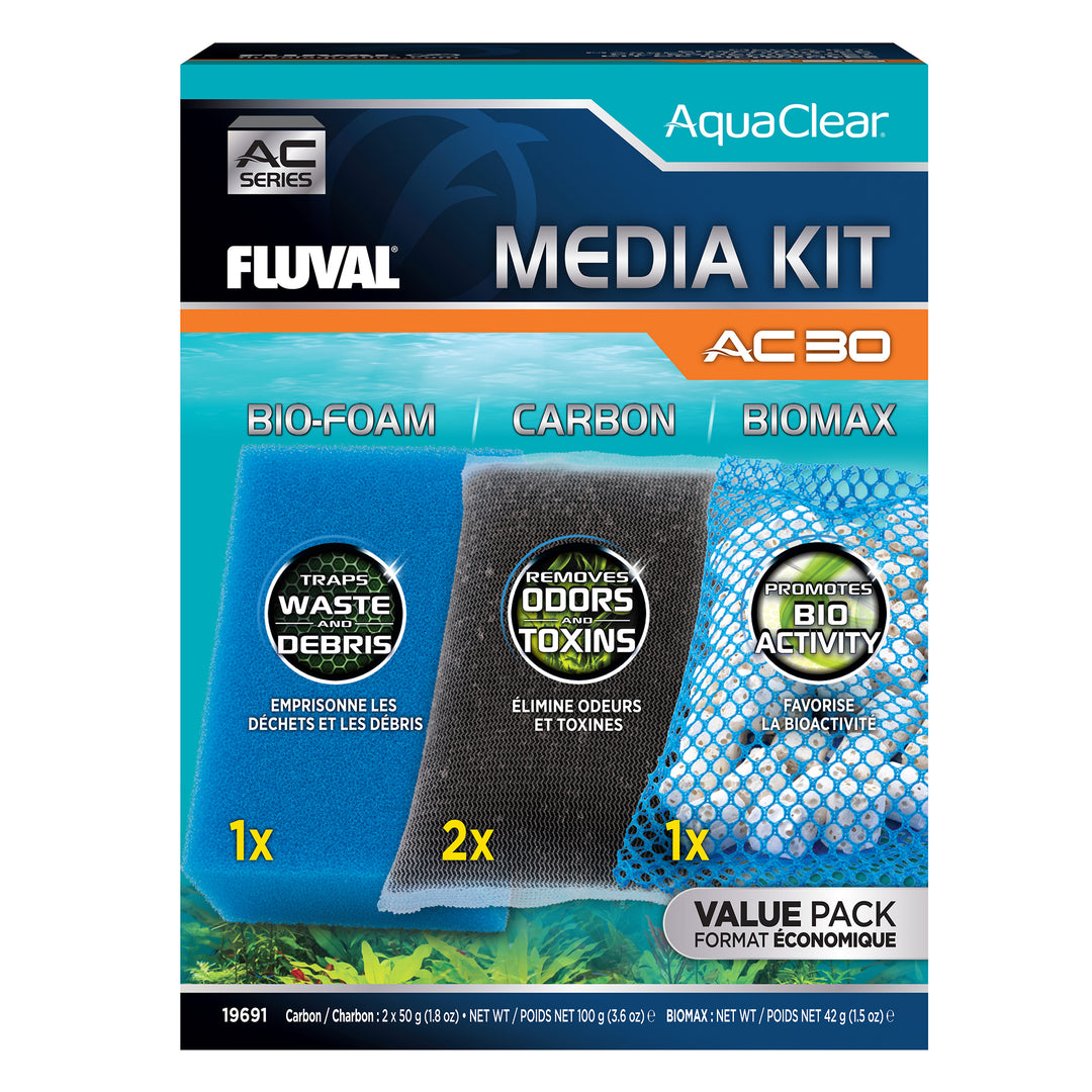 FLUVAL AC30 Trousse Filtre à Moteur pour Aquarium