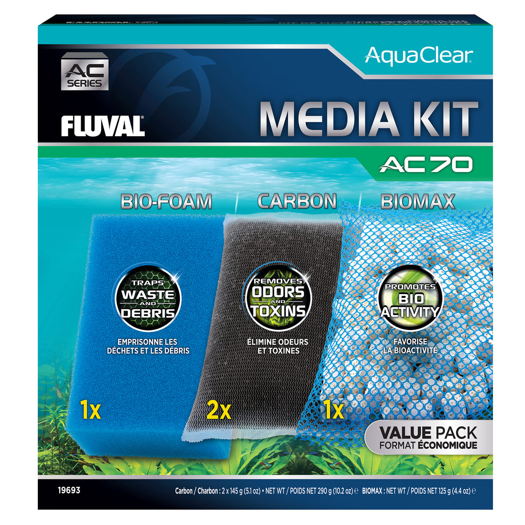 FLUVAL AC70 Trousse Filtre à Moteur pour Aquarium