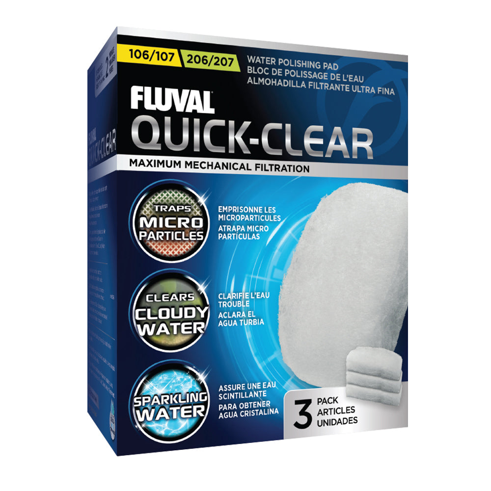 FLUVAL Quick-Clear 106/107 & 206/207 x3 pour Aquarium