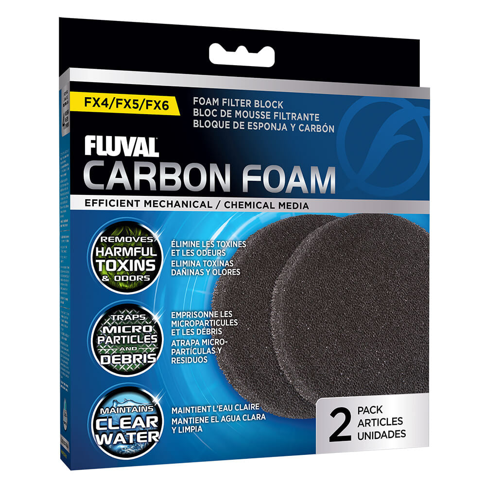 FLUVAL Mousse Charbon FX4/FX5/FX6 pour Aquarium