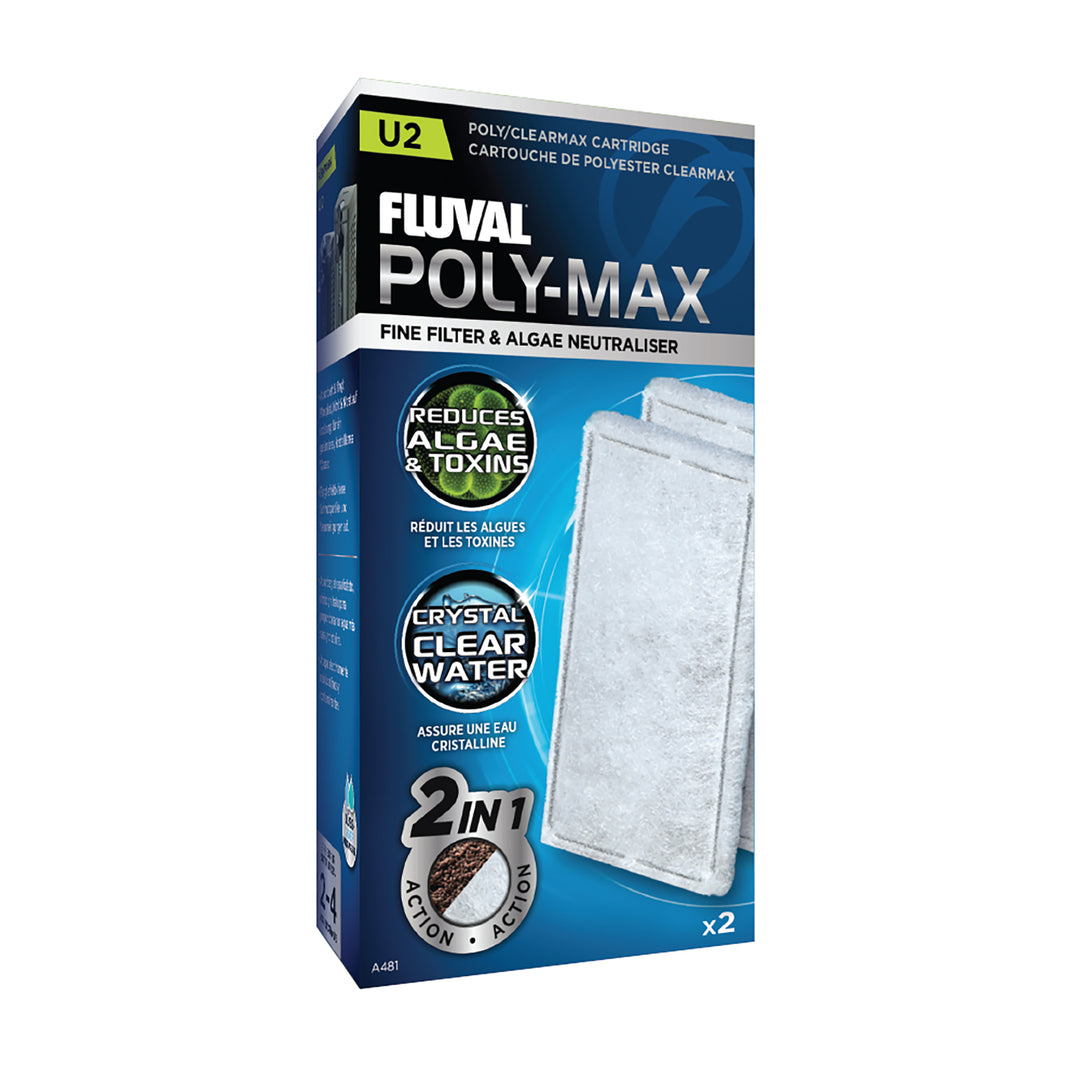 FLUVAL U2 Polyester/Clearmax x2 pour Aquarium