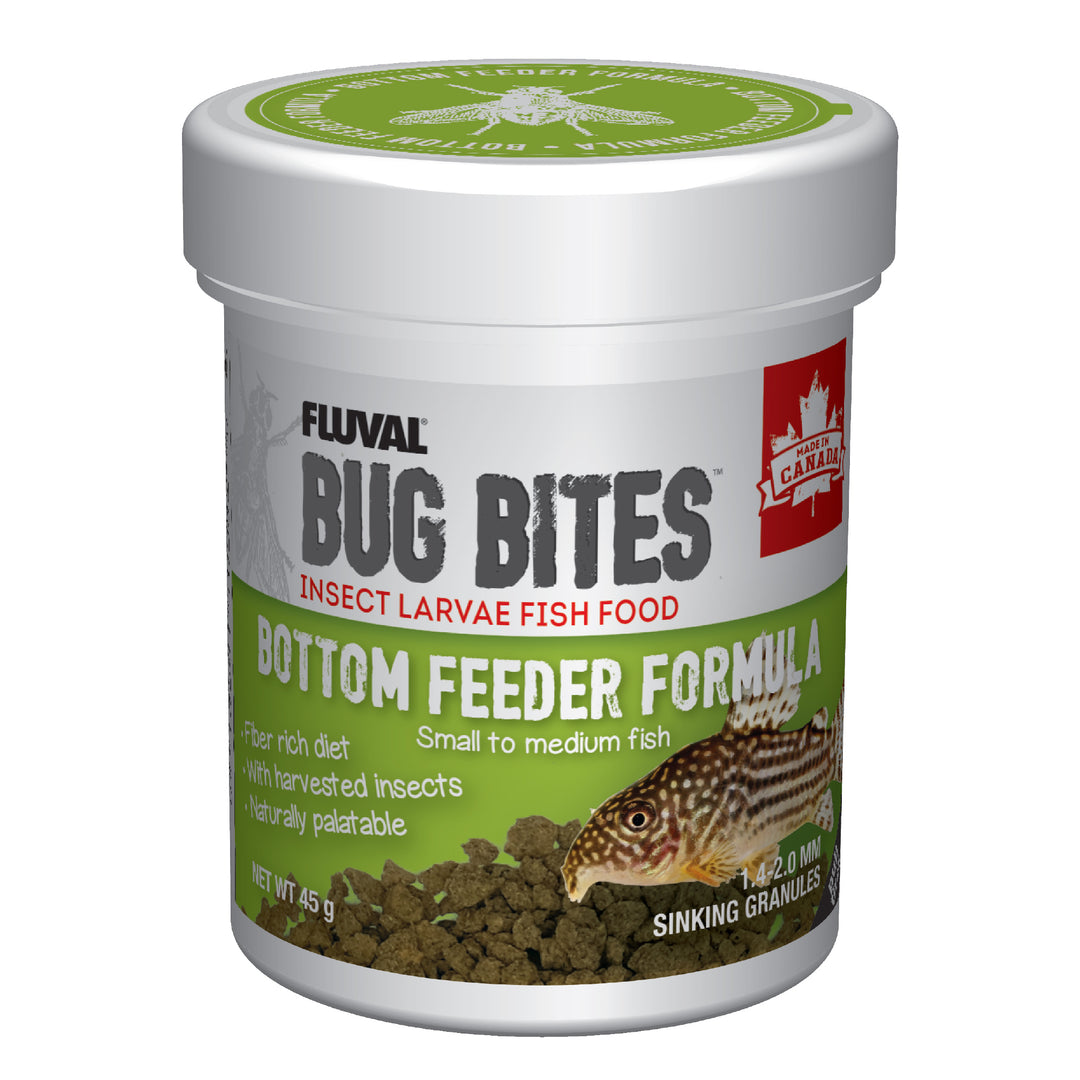 BUG BITES Nourriture Microgranulés Poissons de Fond S/M 45g