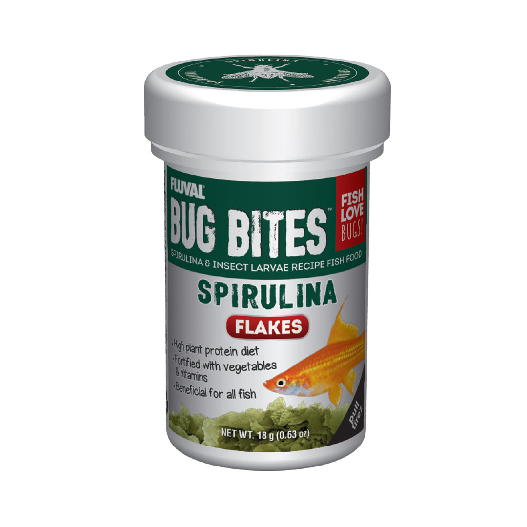BUG BITES Nourriture Flocons avec Spiruline 18g