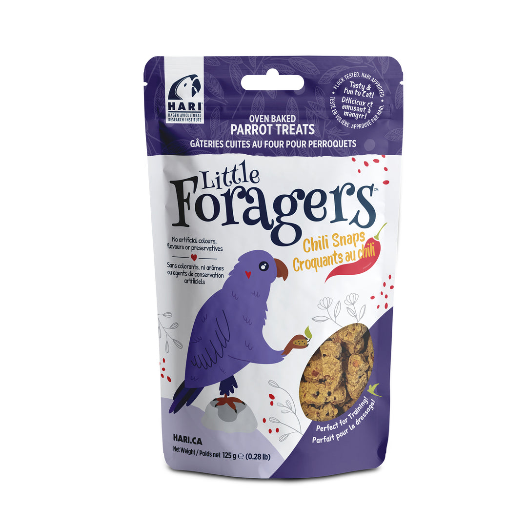 HARI Gâteries Oiseaux Little Foragers Croquants au Chilli 125g