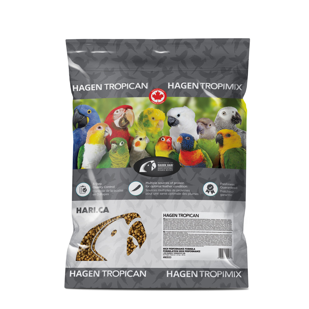 TROPICAN Nourriture HP Perroquets 4mm 11.34kg