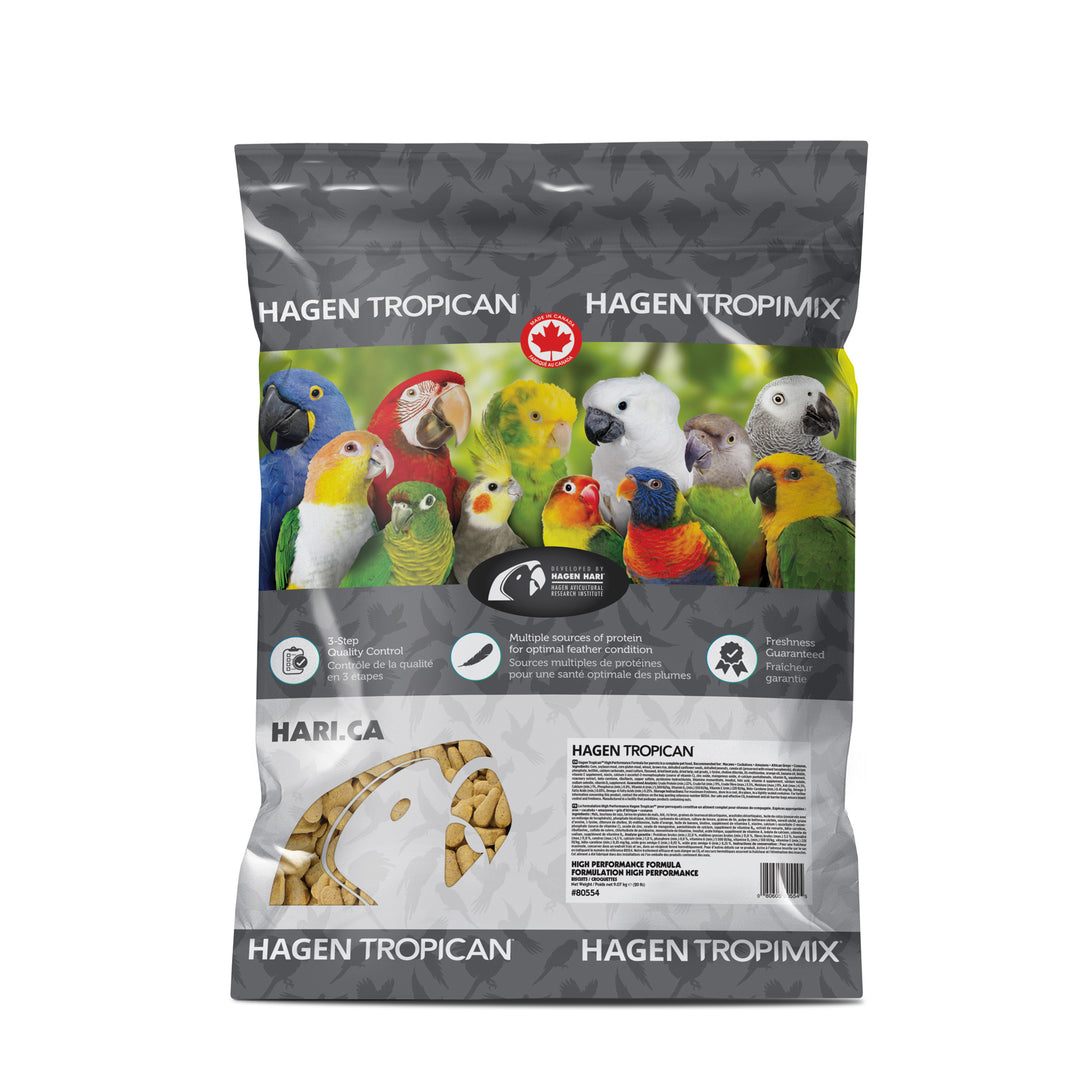 TROPICAN Nourriture HP Perroquets Croquettes 9.07kg