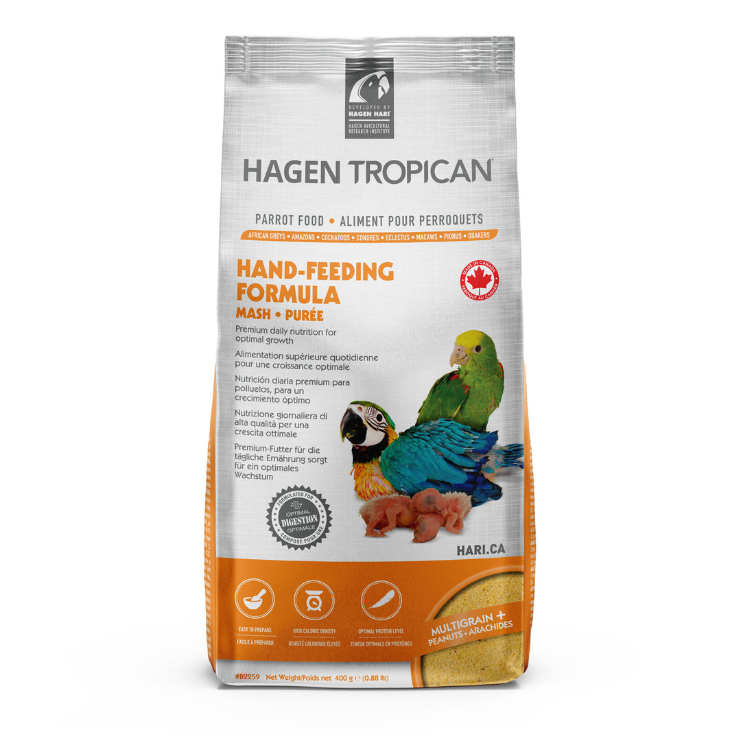 TROPICAN Nourriture Perroquets Hand-Feeding 400g