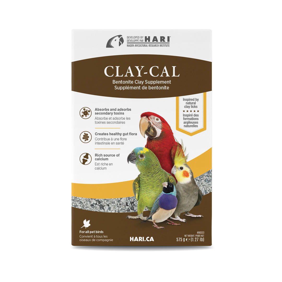 HARI Supplément Betonite Calcium Clay-Cal 575g pour Oiseaux