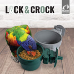 Voir l’image dans la galerie, HARI Bol de Nourrissage Lock &amp; Crock 591ml pour Oiseaux
