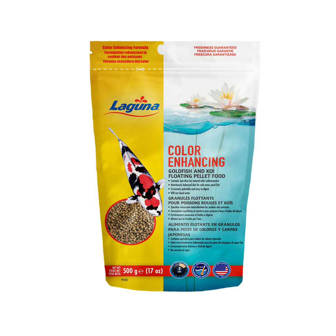LAGUNA Nourriture Poissons Rouges et Koïs Couleur 500g