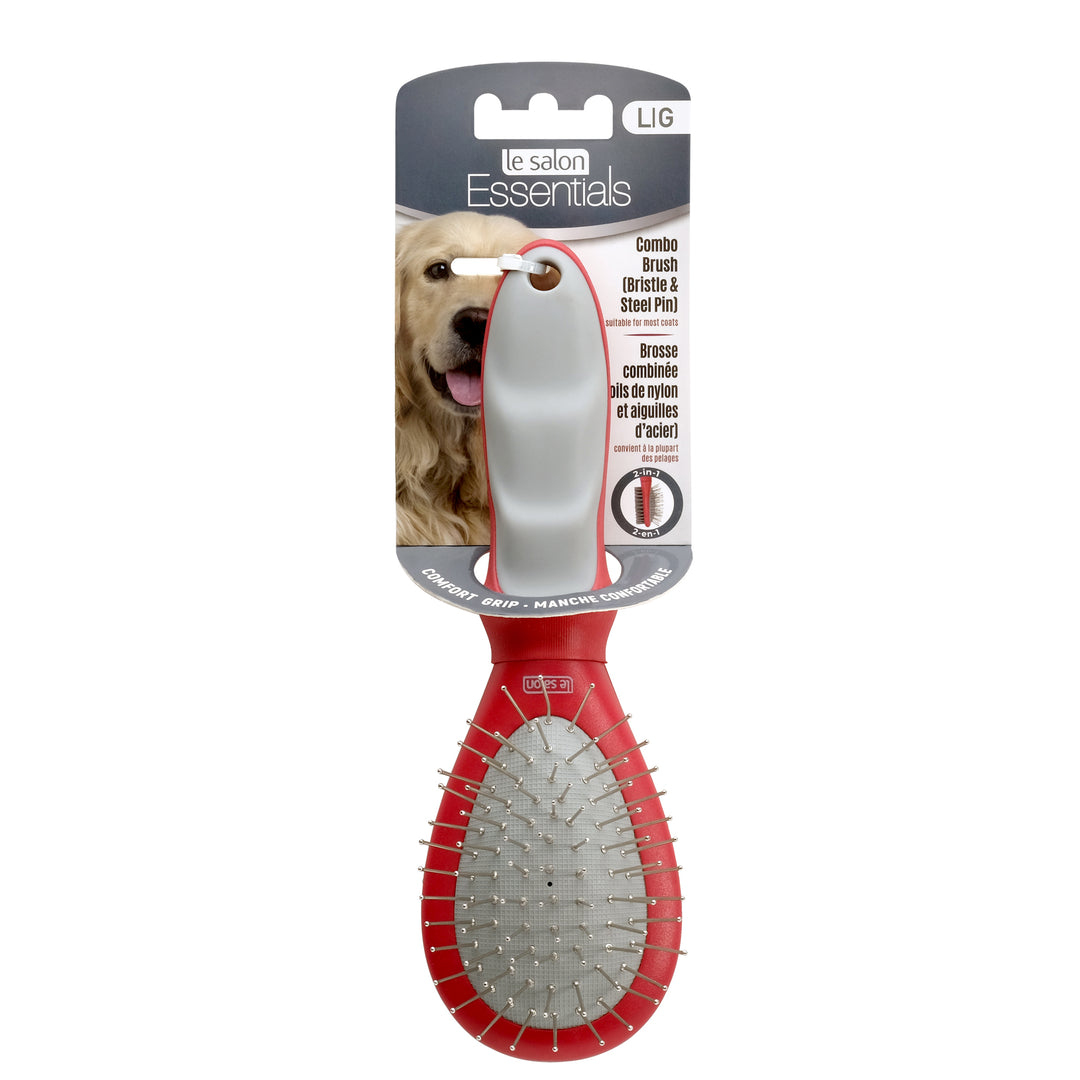 LE SALON ESSENTIALS Brosse 2 en 1 L