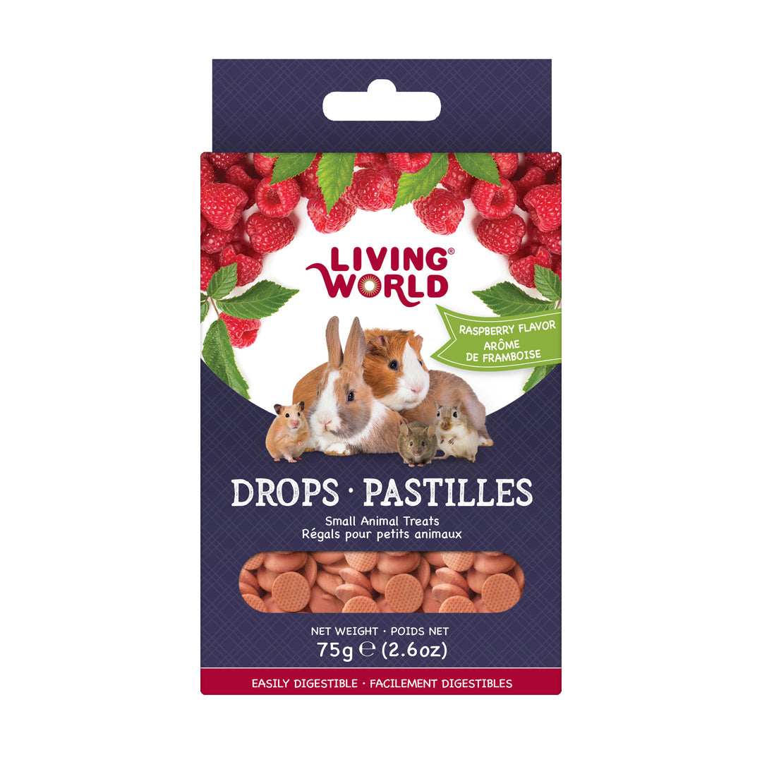 LW Gâteries Rongeur Pastilles Arôme de Framboise 75g