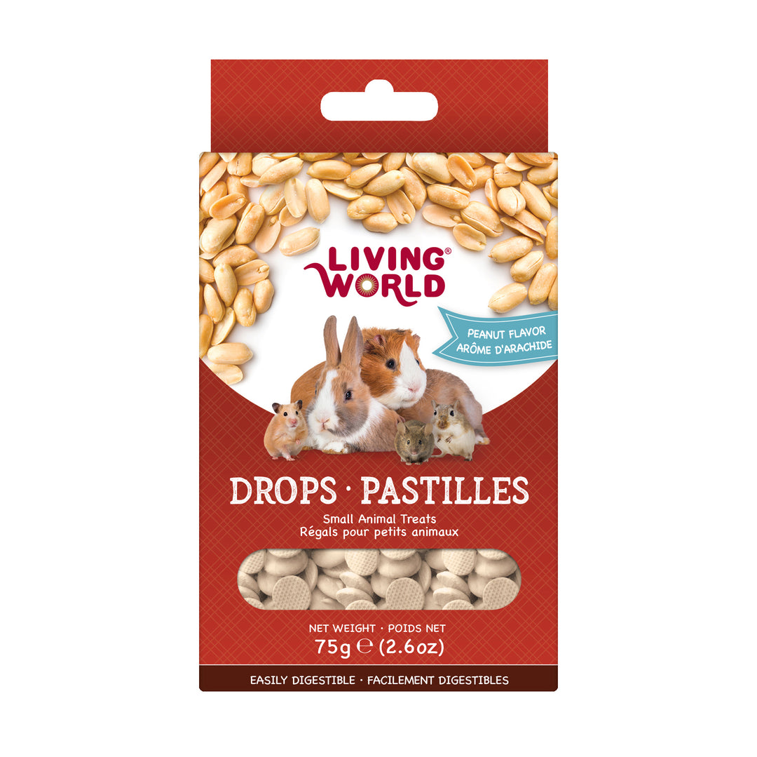 LW Gâteries Rongeur Pastilles Arôme d'Arachide 75g