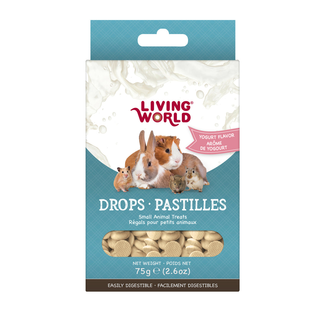 LW Gâteries Rongeur Pastilles Arôme de Yogourt 75g