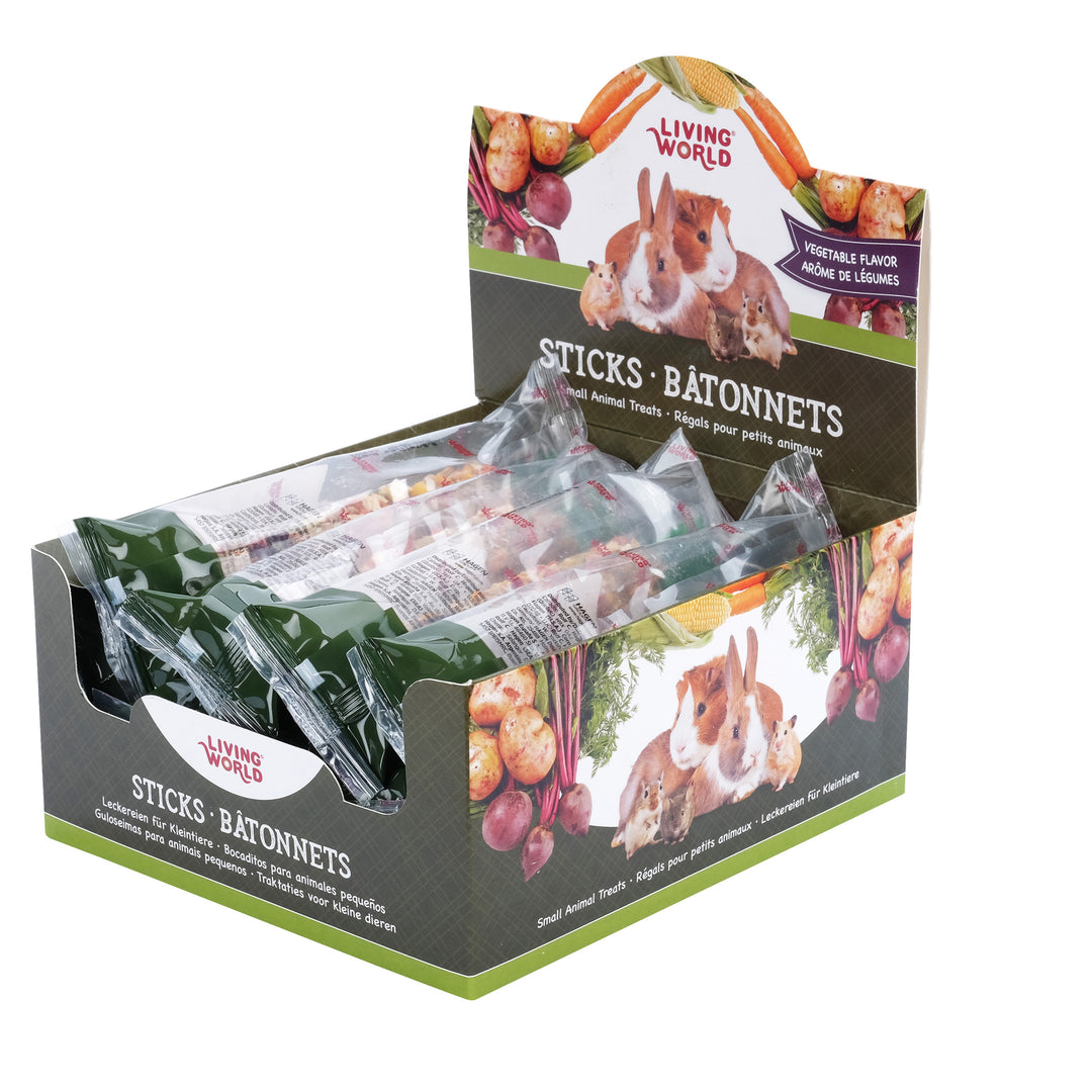 LW Gâteries Rongeur Bâtonnets Légumes 45g