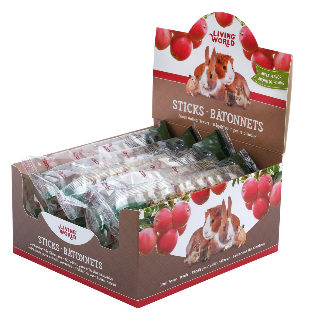 LW Gâteries Rongeur Bâtonnets Pomme 45g