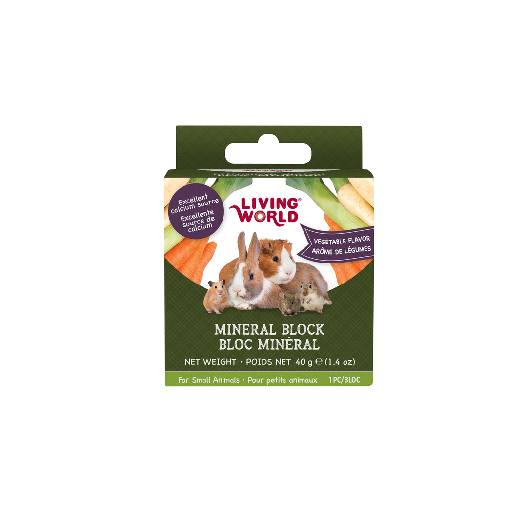 LW Bloc Minéral Petits Animaux Légumes 40g