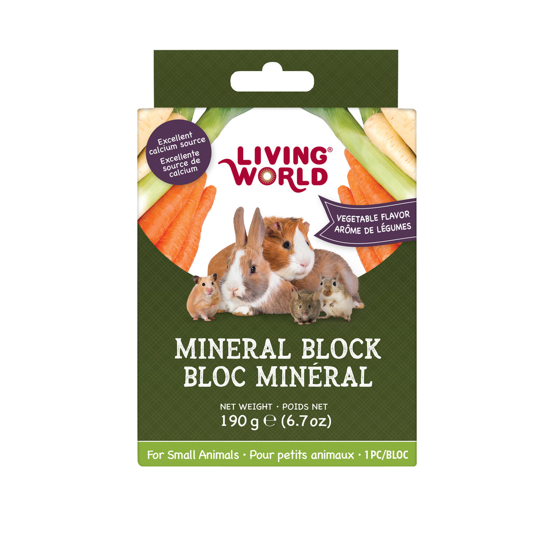 LW Bloc Minéral Petits Animaux Légumes 190g