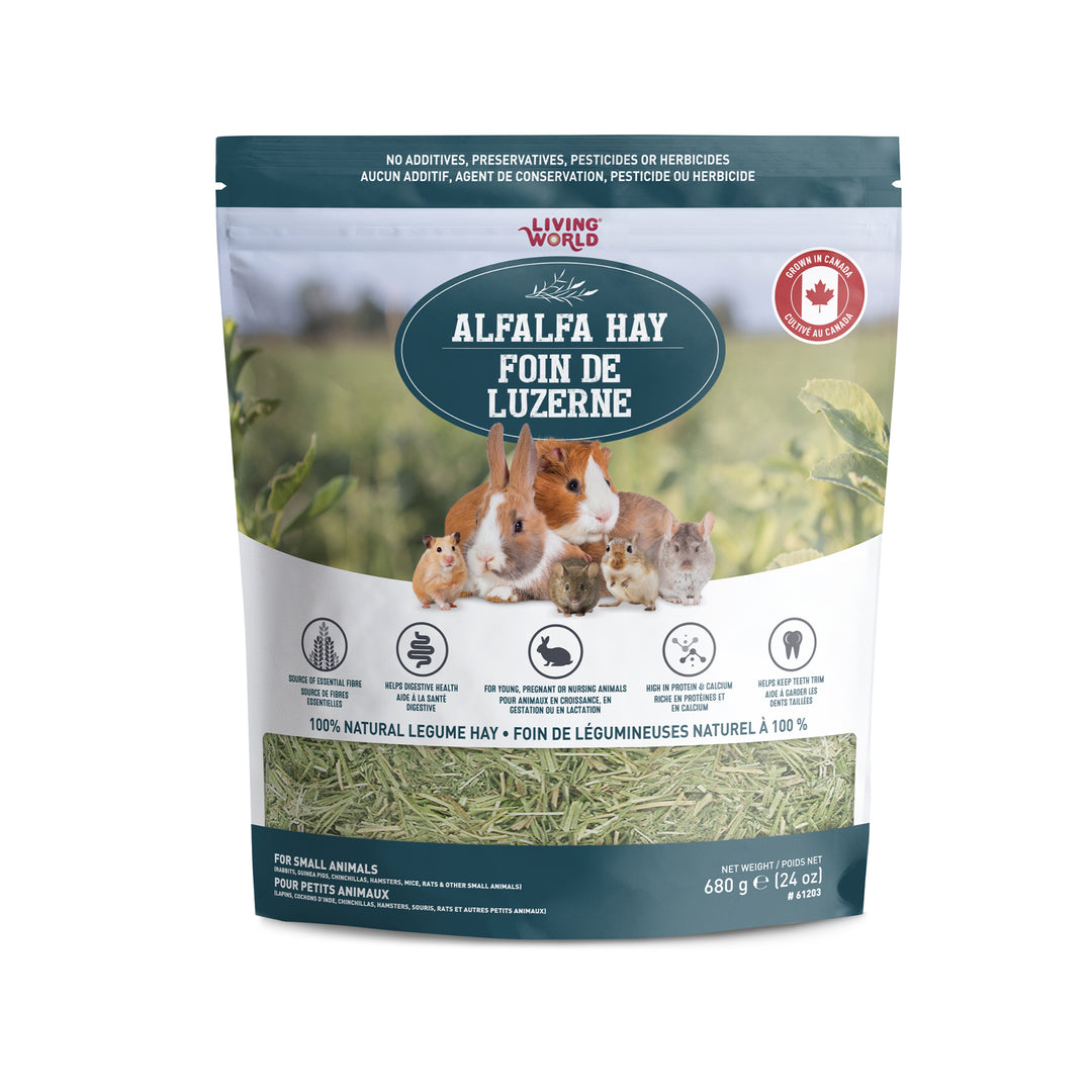 LW Nourriture Rongeur Foin de Luzerne 680g