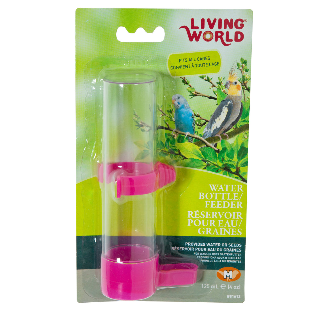 LW Réservoirs à Eau & Graines en Verre L pour Oiseaux