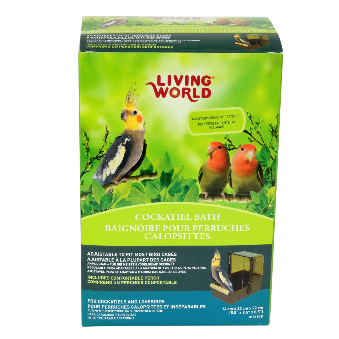 LW Baignoire Extérieure pour Calopsittes