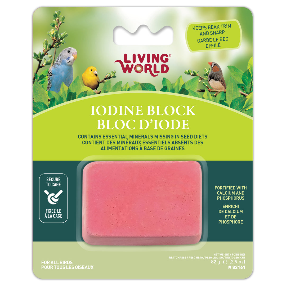 LW Gâteries Bloc d'Iode L pour Oiseaux