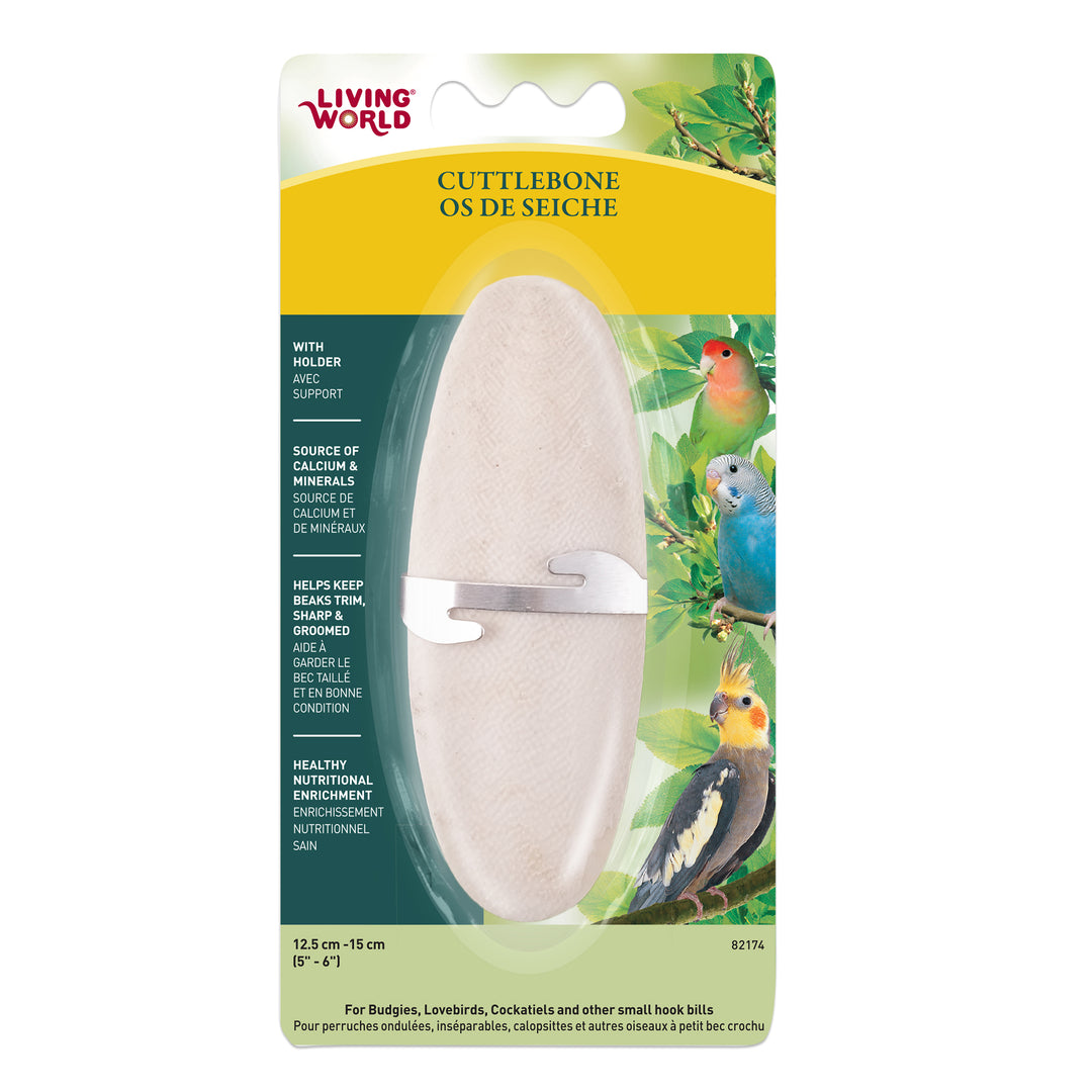 LW Gâteries Os de Seiche avec Attache 5-6" M pour Oiseaux