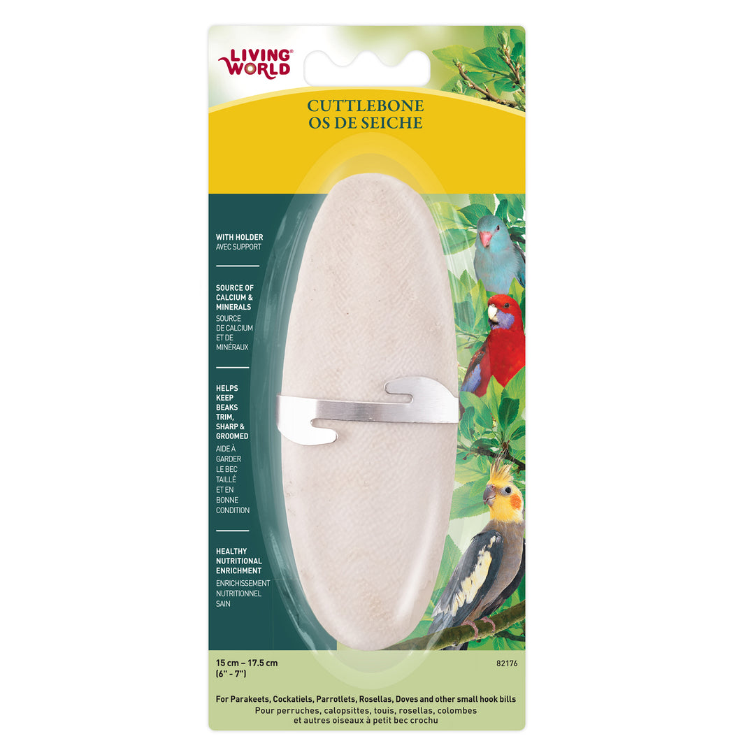 LW Gâteries Os de Seiche avec Attache 6-7" L pour Oiseaux
