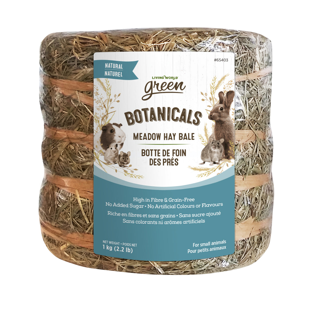 LW GREEN Nourriture Rongeur Foin des Près Botanicals Naturel 1kg