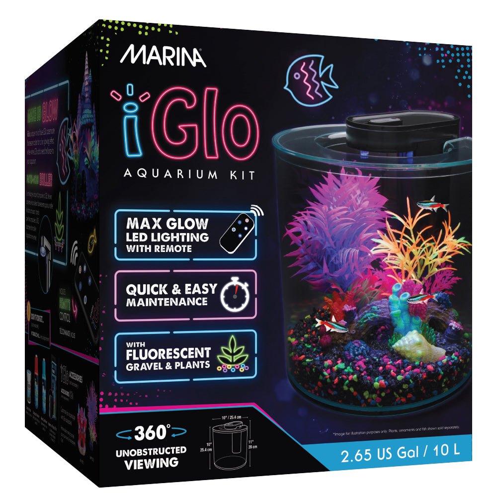 MARINA iGlo 360° Aquarium Équipé 2.6G