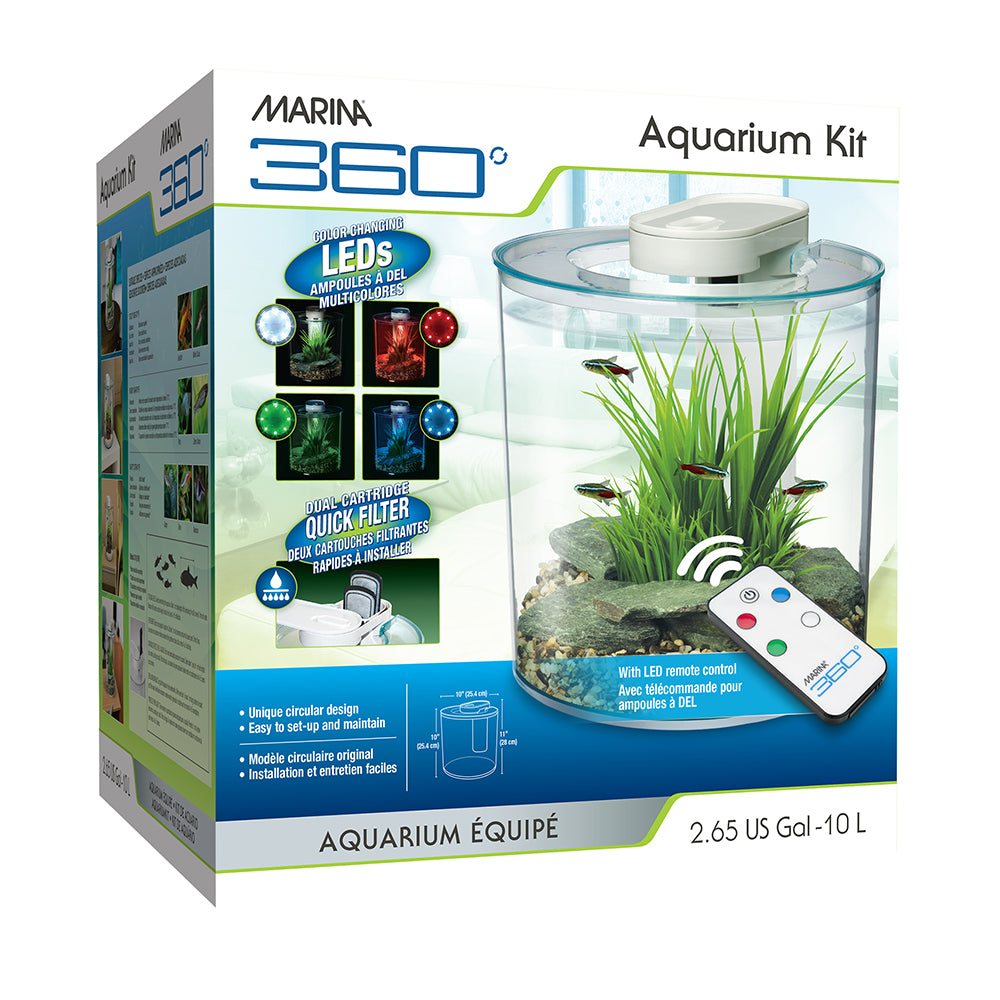 MARINA Aquarium Équipé 360° 2.6G