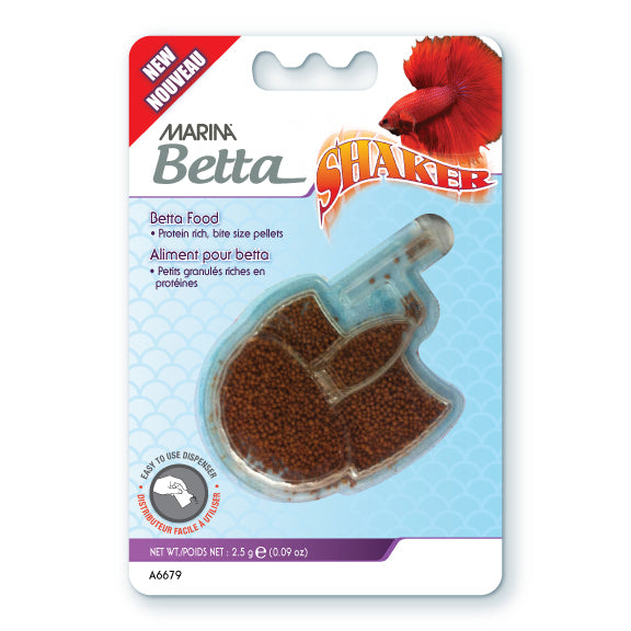 *MARINA Betta Granulés à Saupoudre 2.5g