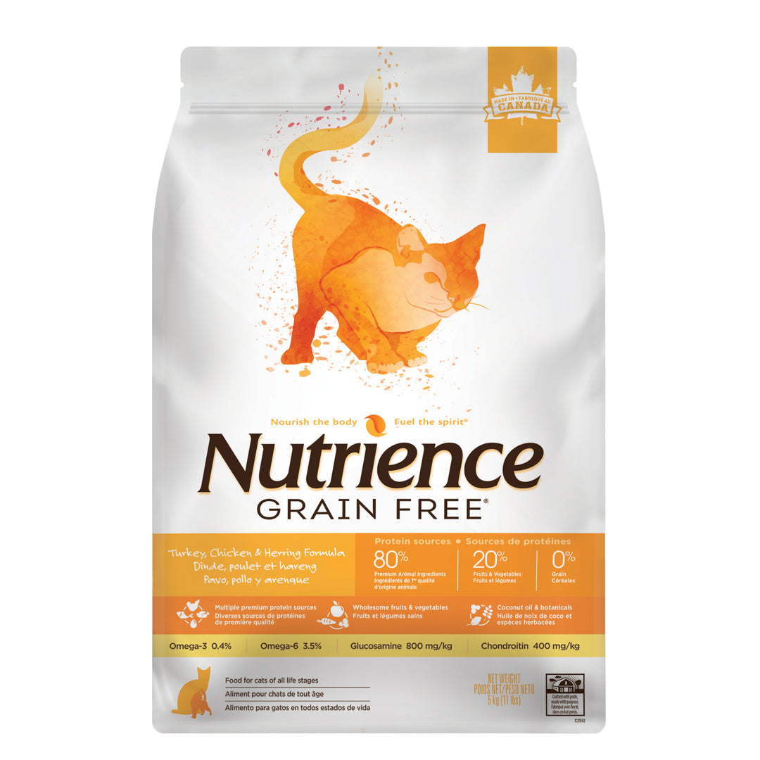 NUTRIENCE SG Chat Dinde, Poulet & Hareng 5kg