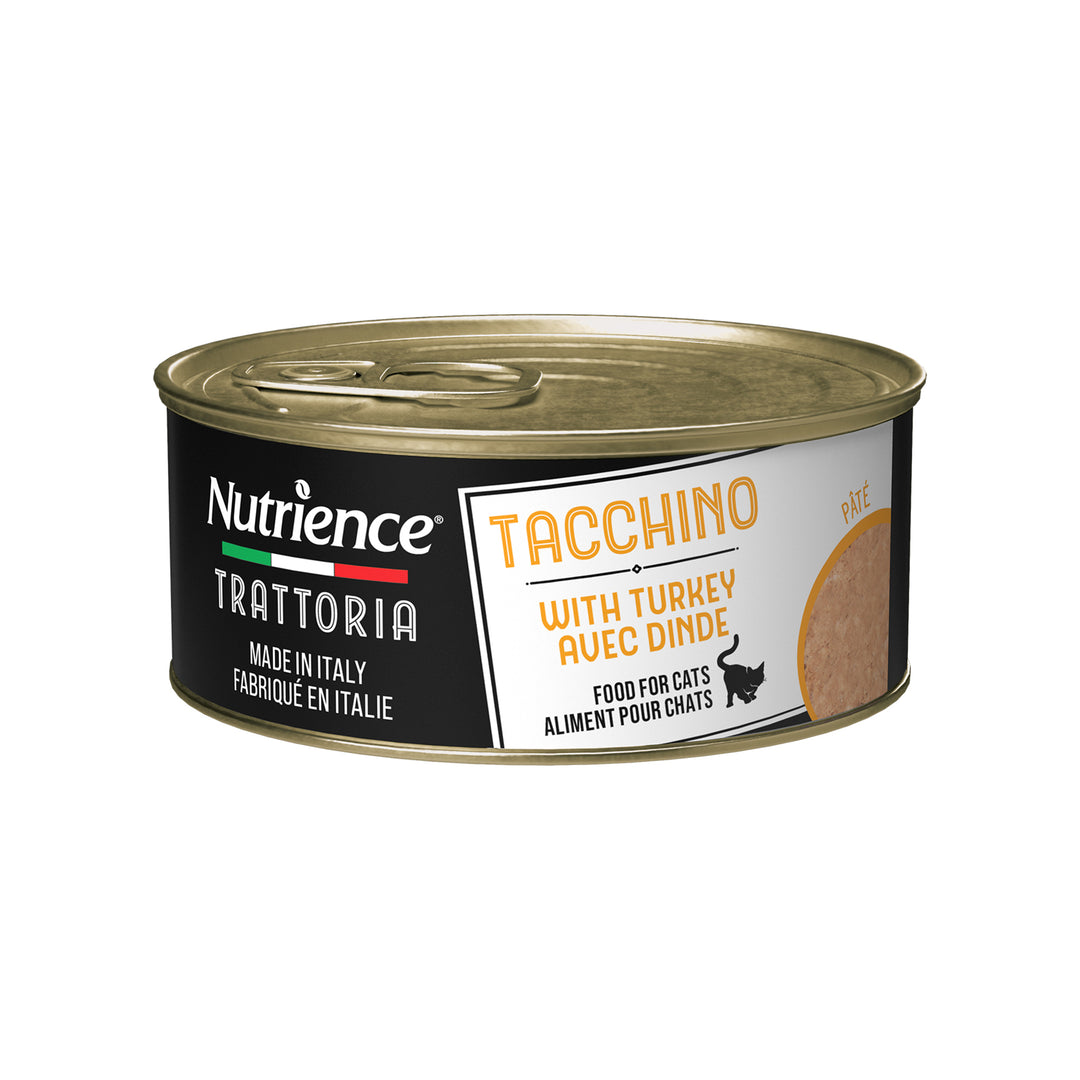 NUTRIENCE TRATTORIA Chat Pâté Dinde 85g