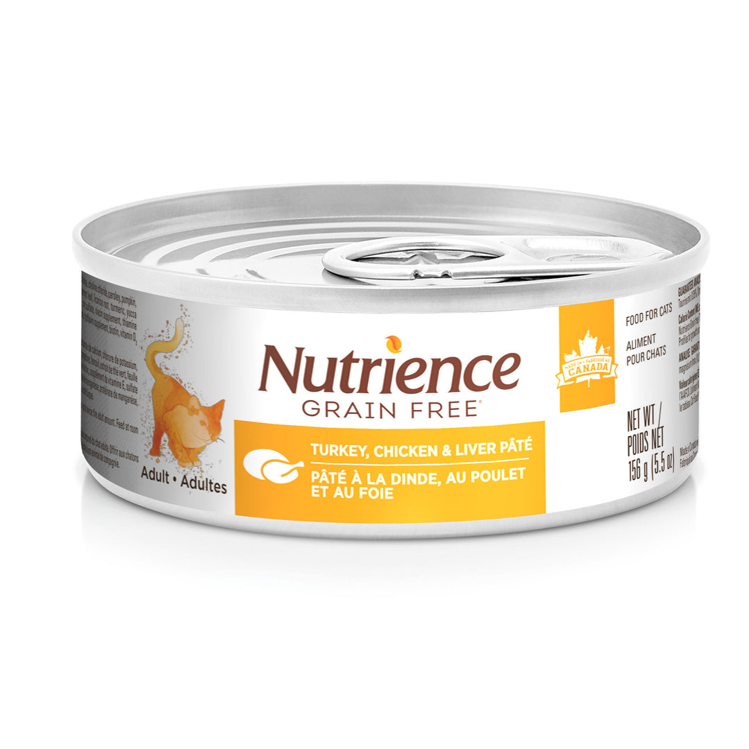 NUTRIENCE SG Chat Pâté Dinde, Poulet & Foie 156g