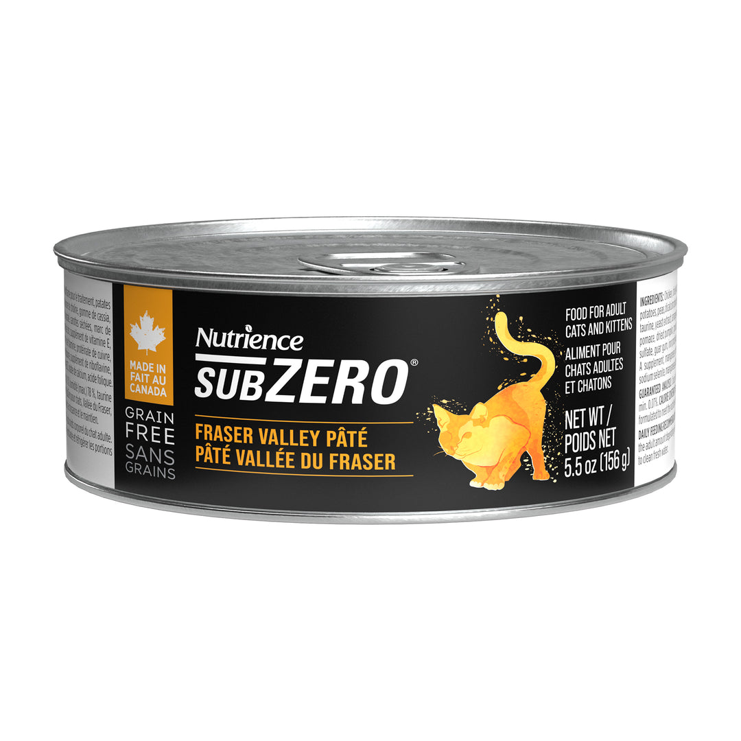 NUTRIENCE SUBZERO Chat Pâté Vallée du Fraser 156g
