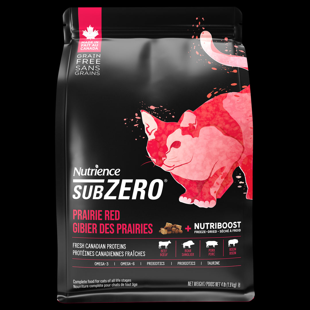 NUTRIENCE SUBZERO Chat Gibier des Prairies SG 1.8kg