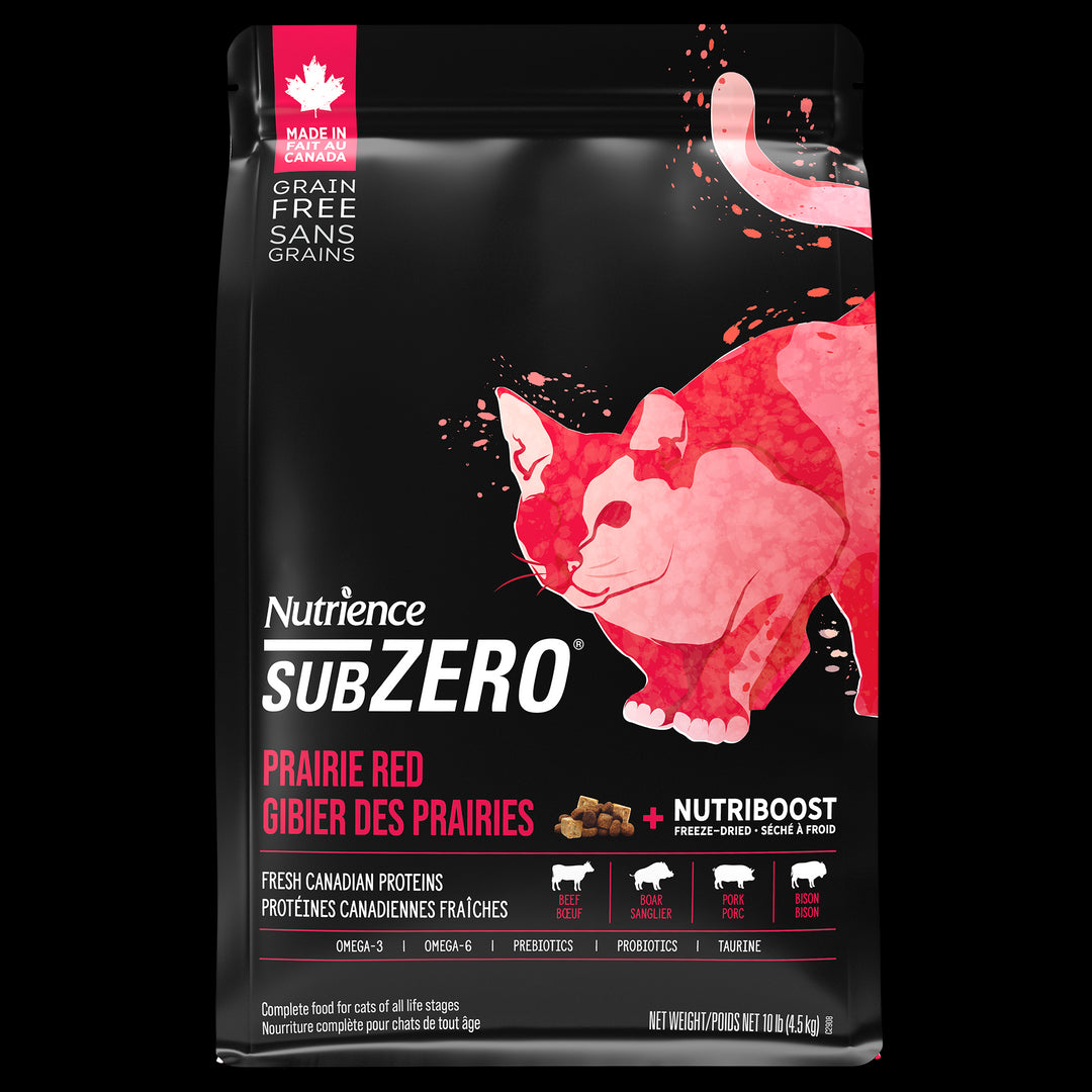 NUTRIENCE SUBZERO Chat Gibier des Prairies SG 4.5kg