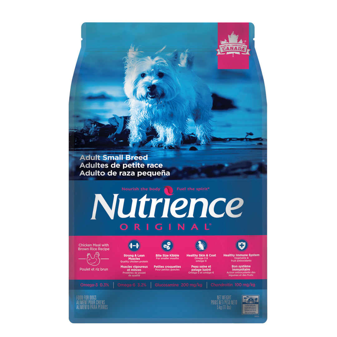 NUTRIENCE ORIGINAL Chien PR Poulet & Riz Brun 5kg