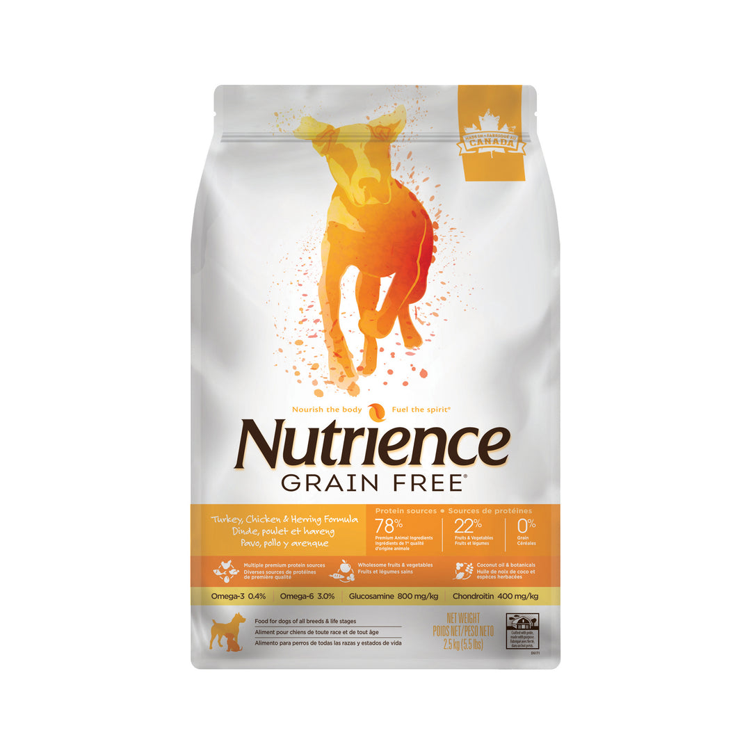 NUTRIENCE SG Chien Dinde, Poulet & Hareng 2.5kg