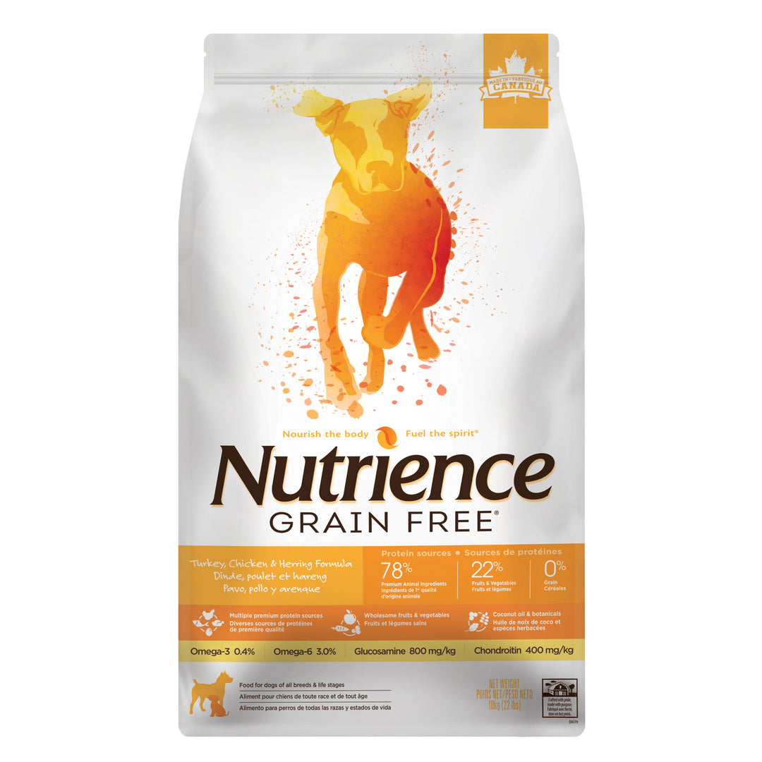NUTRIENCE SG Chien Dinde, Poulet & Hareng 10kg