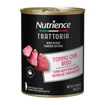 Voir l’image dans la galerie, NUTRIENCE TRATTORIA Chien Pâté Thon &amp; Riz 400g
