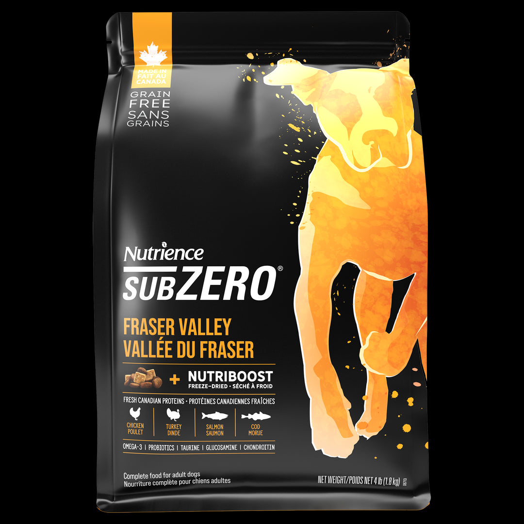NUTRIENCE SUBZERO Chien Vallée du Fraser SG 1.8kg