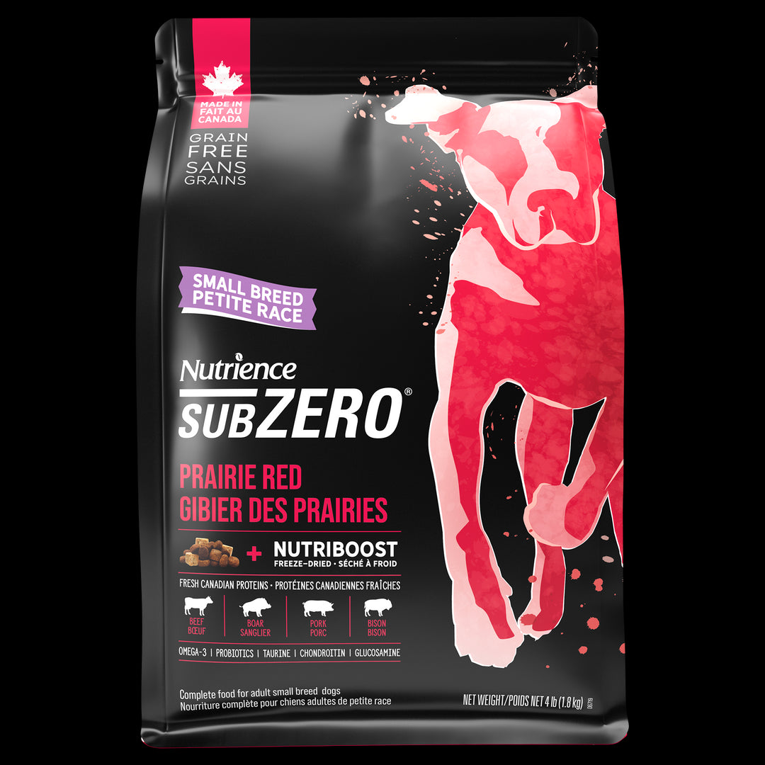 NUTRIENCE SUBZERO Chien PR Gibier des Prairies SG 1.8kg