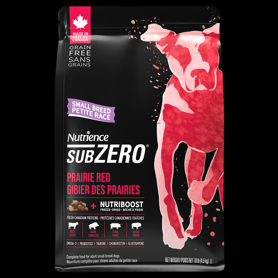 NUTRIENCE SUBZERO Chien PR Gibier des Prairies SG 4.5kg