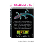 Voir l’image dans la galerie, EXO TERRA Supplément Calcium + D3 en Poudre 40g pour Reptiles
