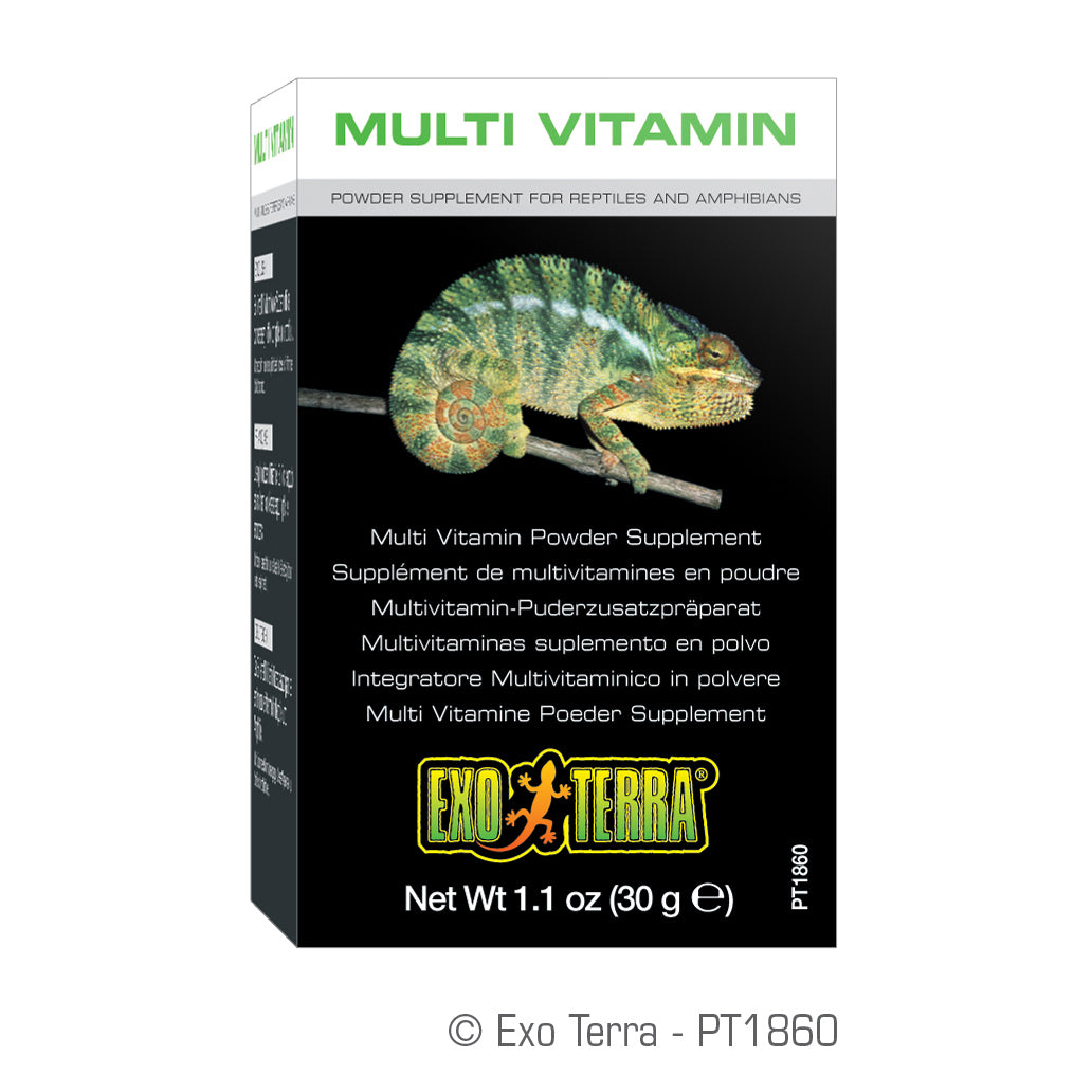 EXO TERRA Supplément Multivitamines en Poudre 30g pour Reptiles