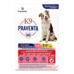Voir l’image dans la galerie, K9 PRAVENTA 360 Chien 24-55lb, Contient 3 Dose
